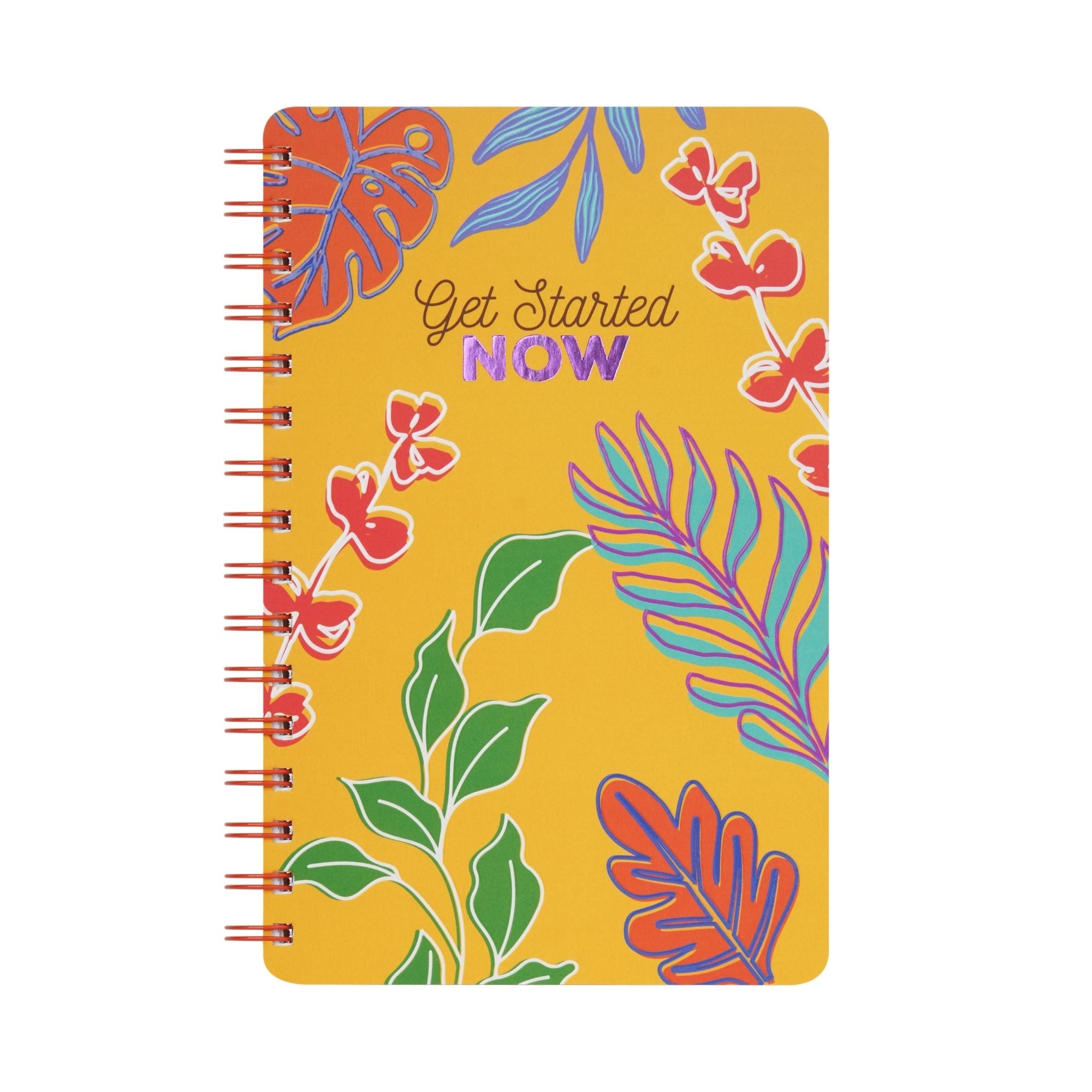 Doodle A5 Undated Wiro Bound Happiness Planner (Get Started)