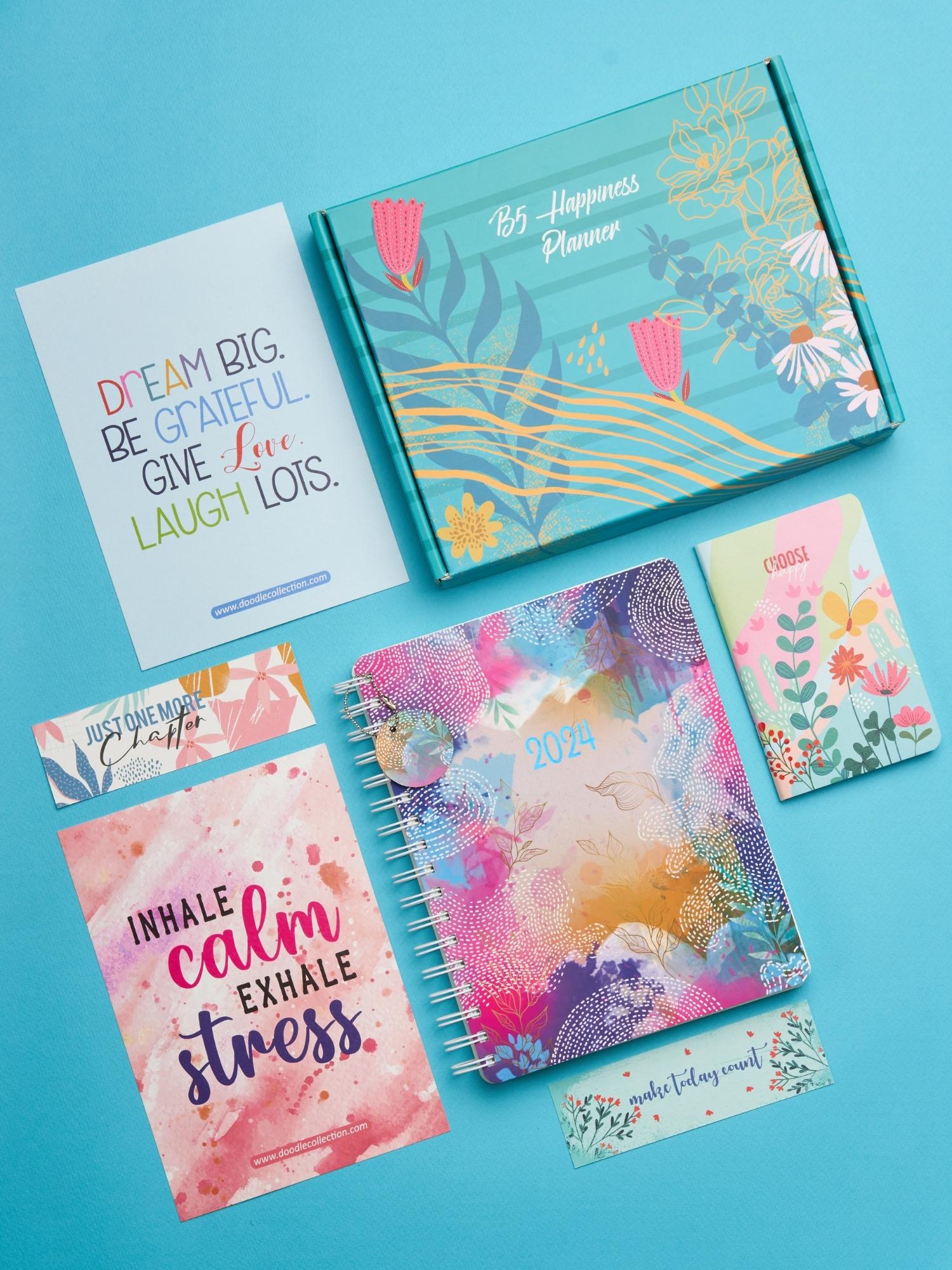 Start Anytime of the Year B5 Happiness Planner Kit (Blushed Hues)