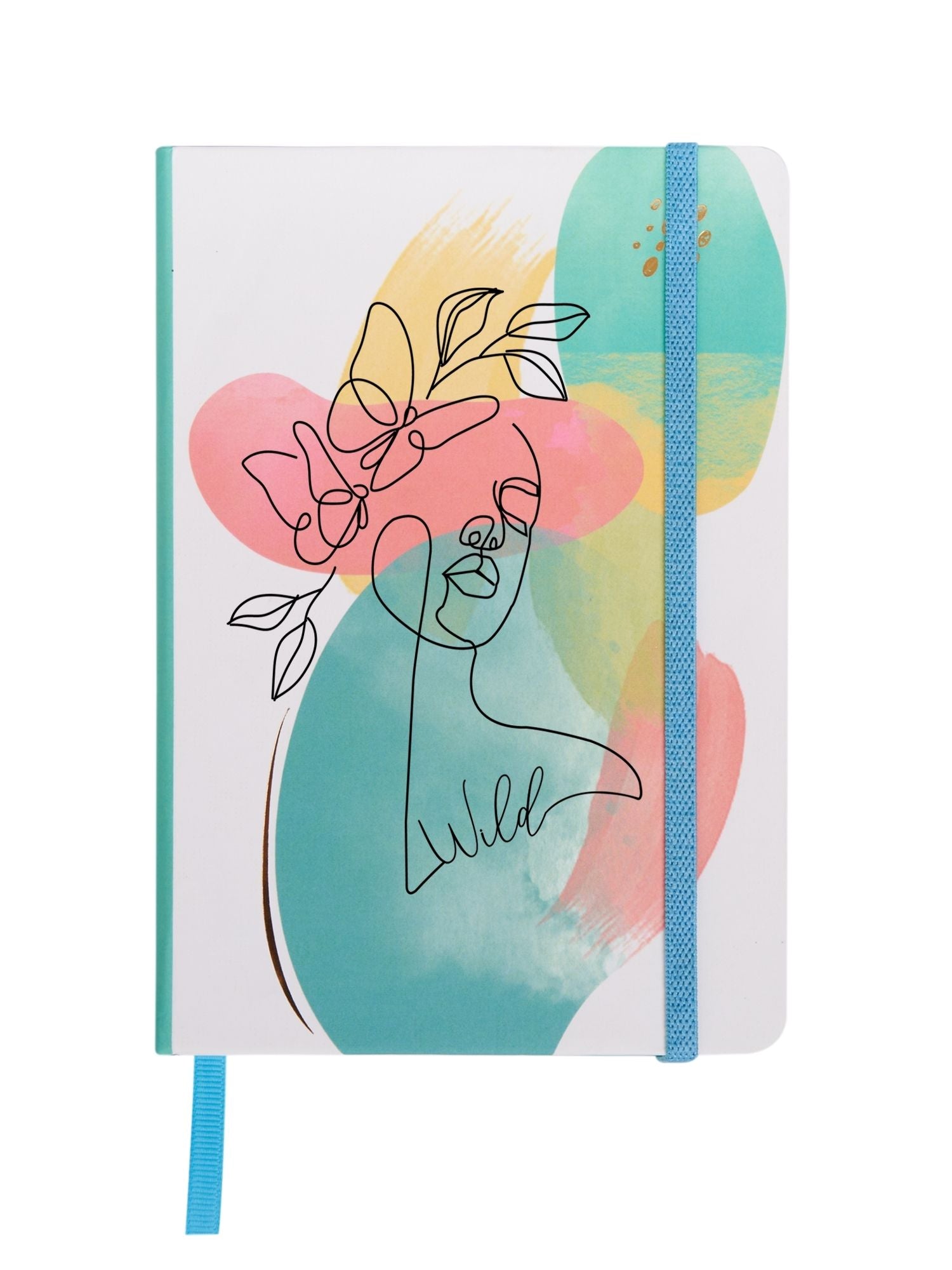 DOODLE Expressions Hardbound B6 Diary Notebook - WILD