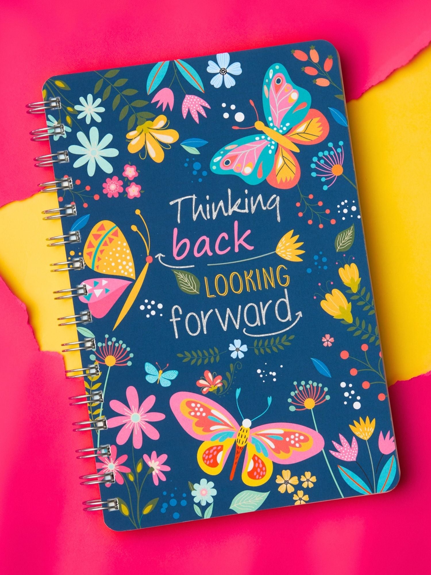 Doodle A5 Undated Wiro Bound Happiness Planner (Mystic Future)