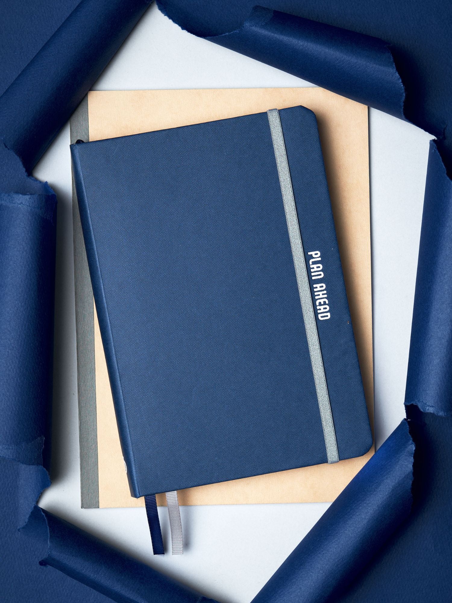 DOODLE Organise- It Hardbound A5 Weekly Planner - Blue