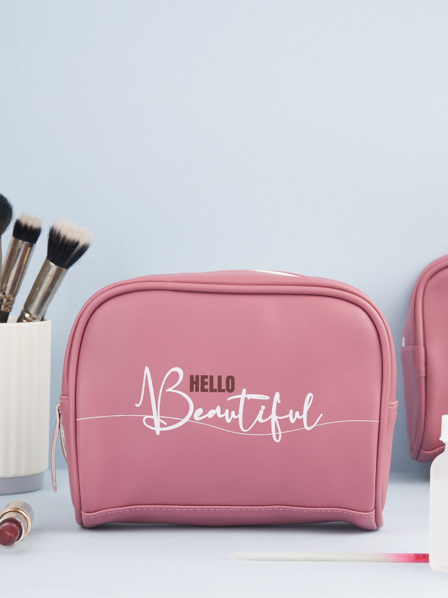 Doodle Hello Beautiful Pouch