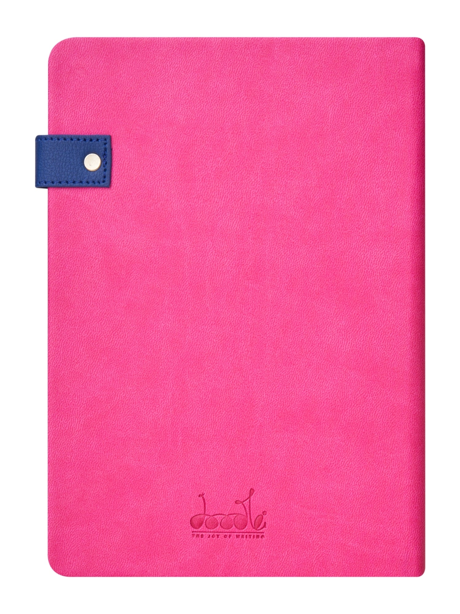 Doodle A5 Vegan Leather Flip Bound Notebook with magnetic Flip Closure - Underestimate Me
