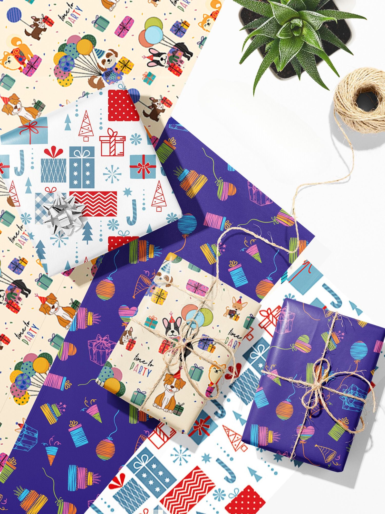 Premium Wrapping Paper for Gift Packing for all occasions - CelebrateWrap 5