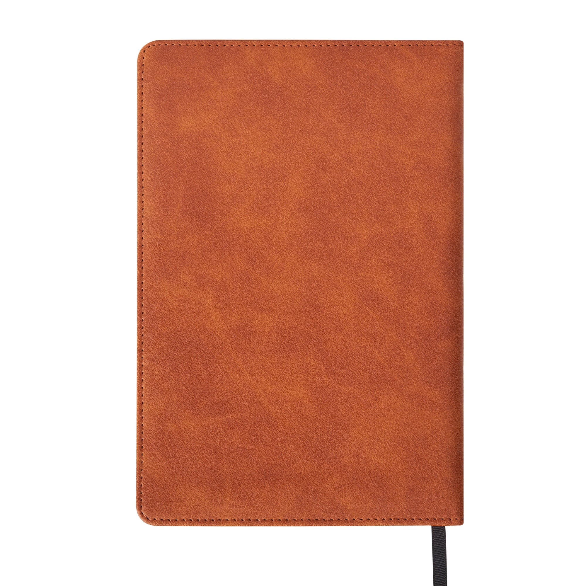 Graham A5 Hardbound Faux Leather Executive Notebook - Brown
