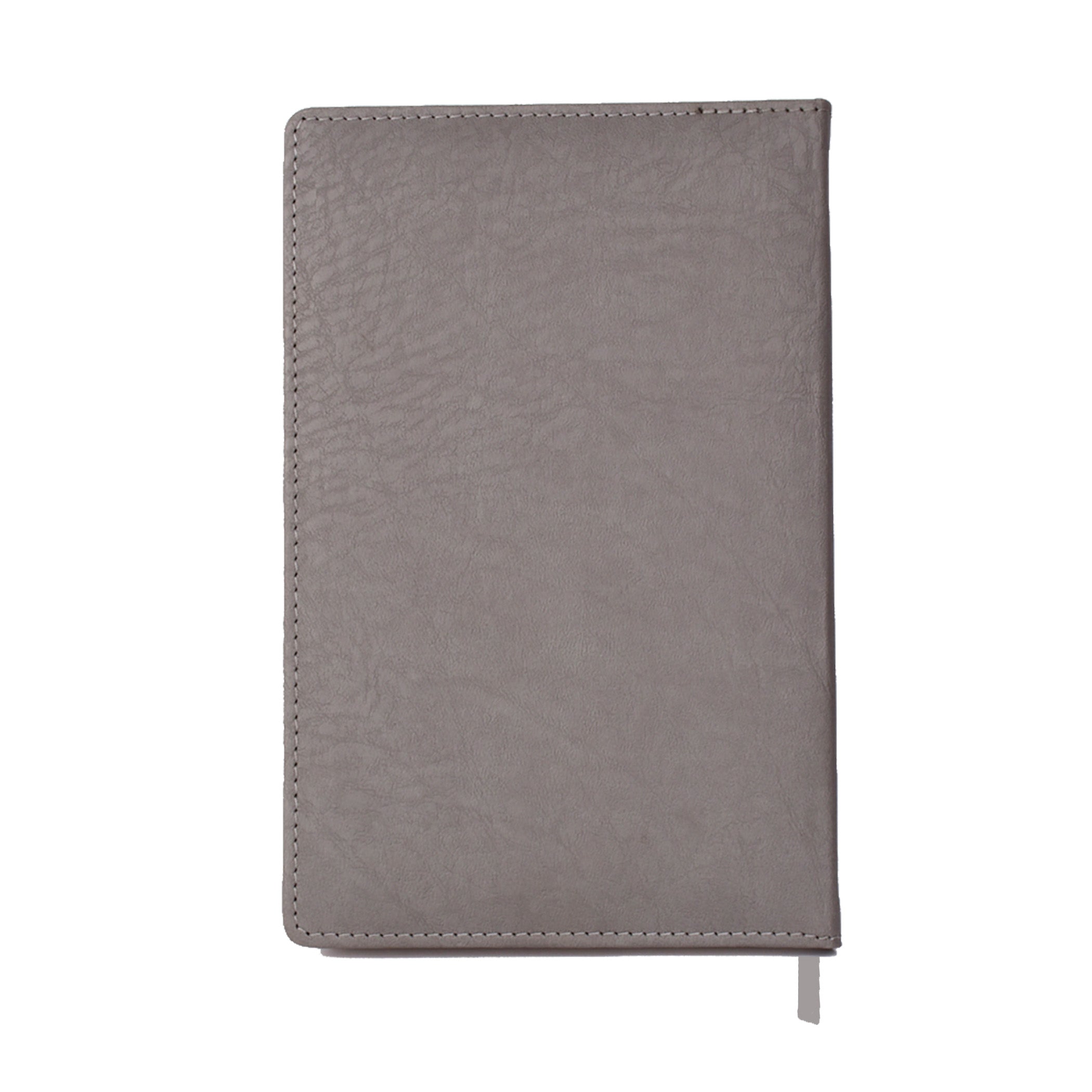 Graham A5 Hardbound Faux Leather Executive Notebook - Grey