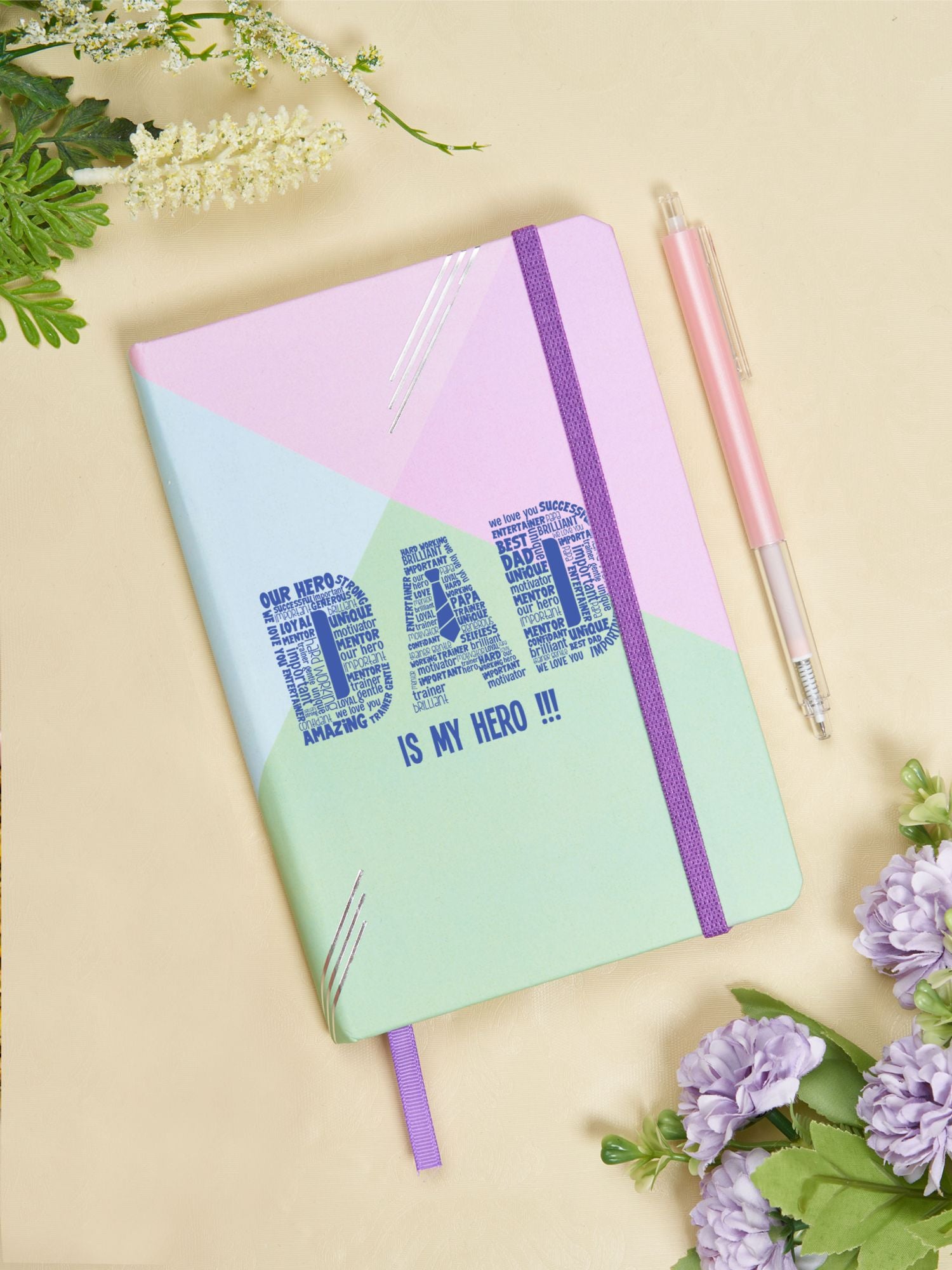DOODLE Trio Hardbound B6 Diary Notebook - DAD