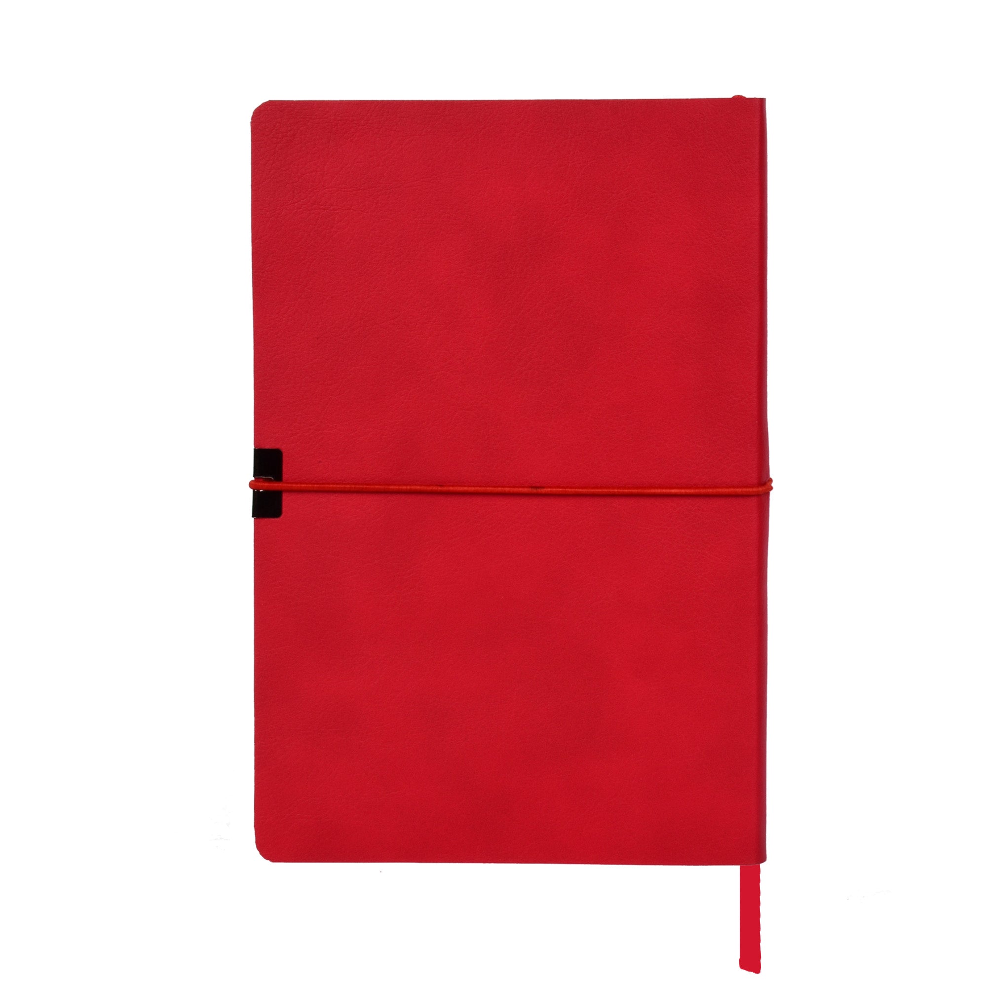 Doodle Connect Personalized Windsor Executive A5 PU Leather Softbound Diary- Red