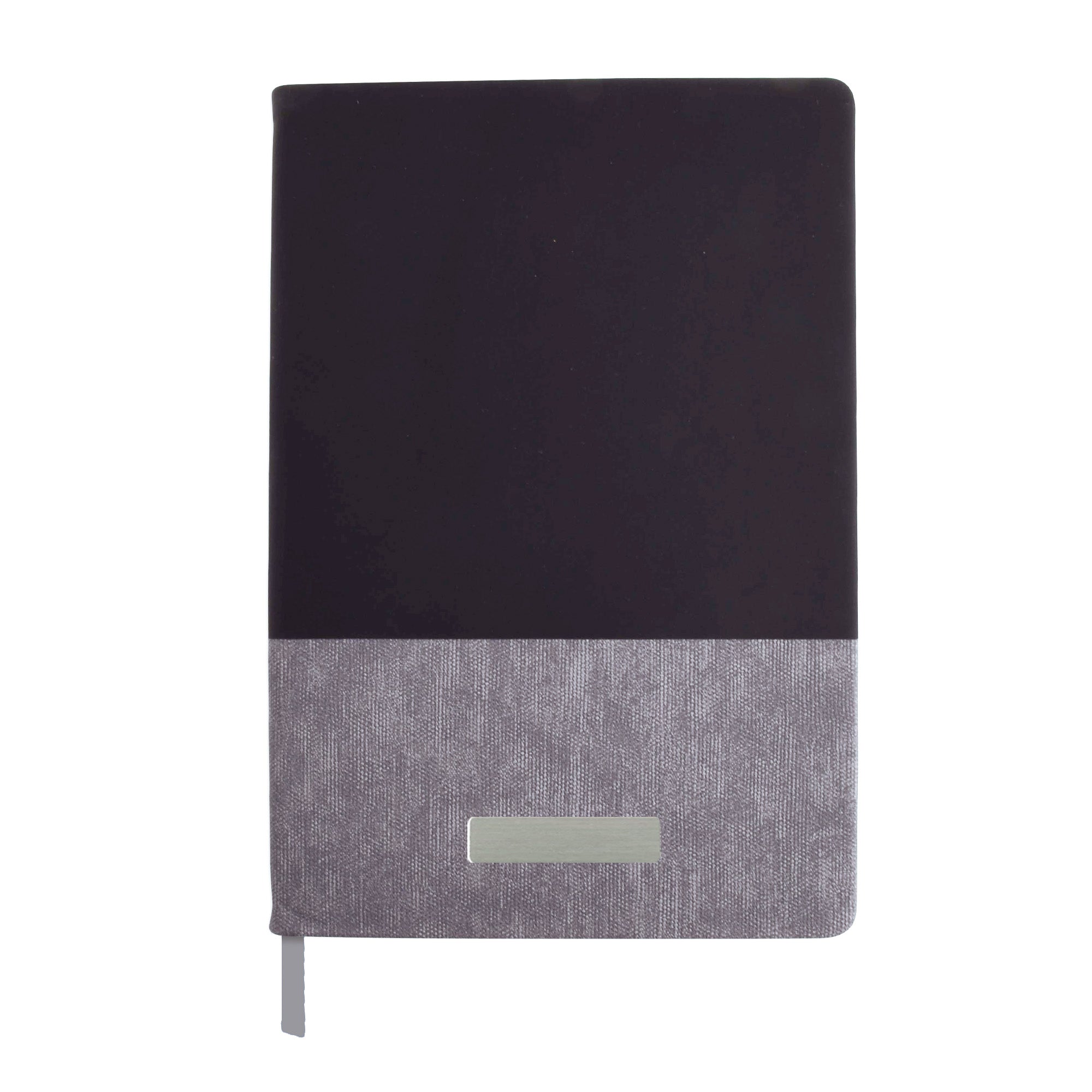 Doodle Connect Personalized Bewick-A5 Hard Bound Executive Notebook -Grey