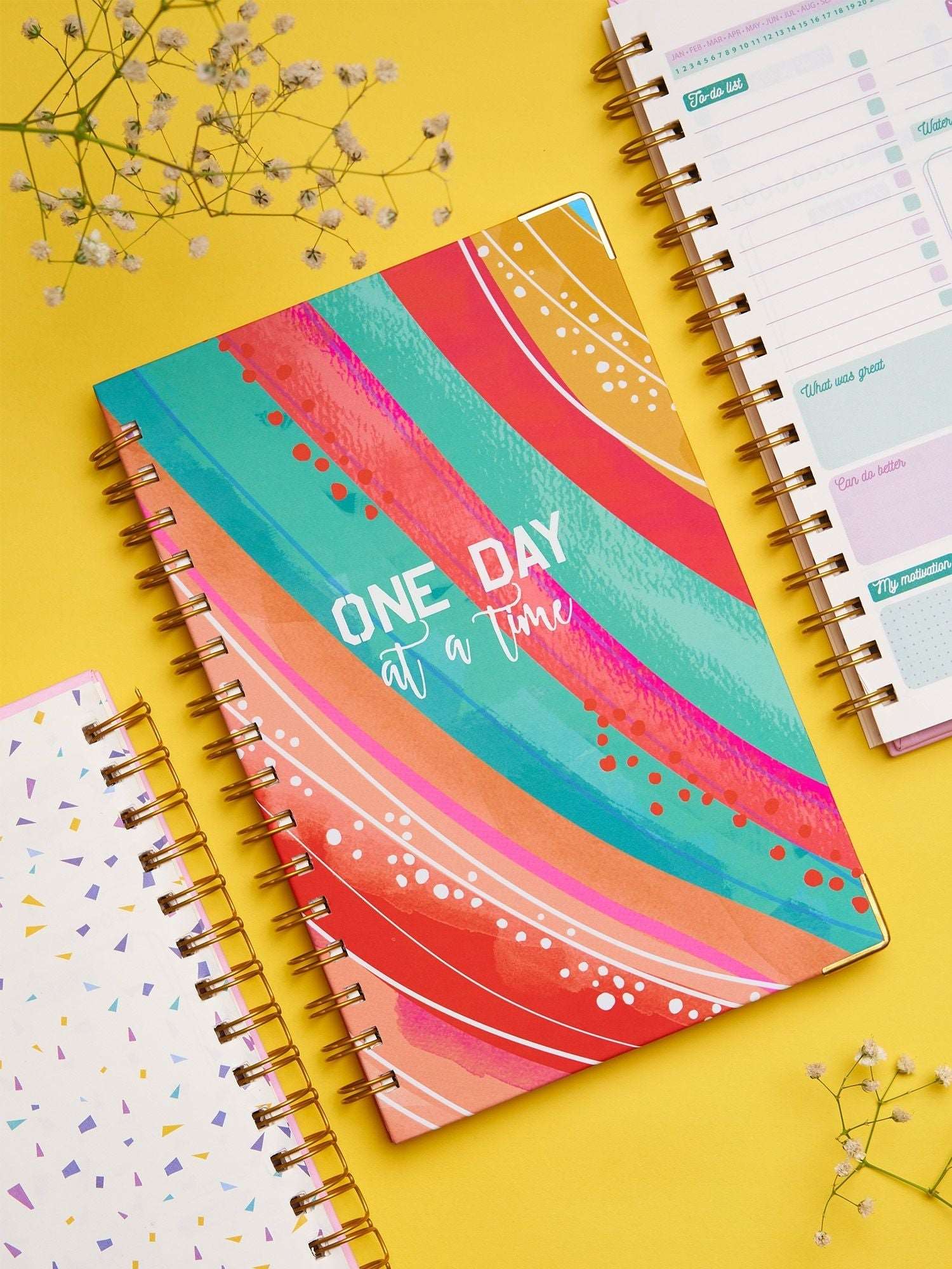 Doodle Day At  A Time Hard Bound A5 Daily Planner