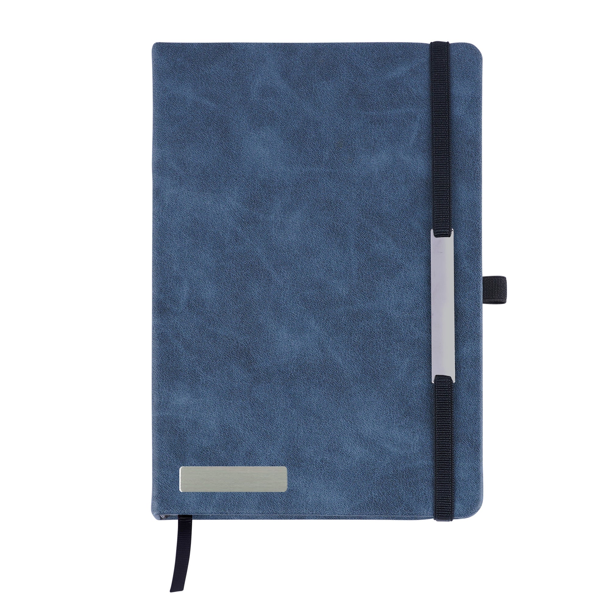 Doodle Connect Personalized Myer Executive A5 PU Leather Hardbound Diary - Blue