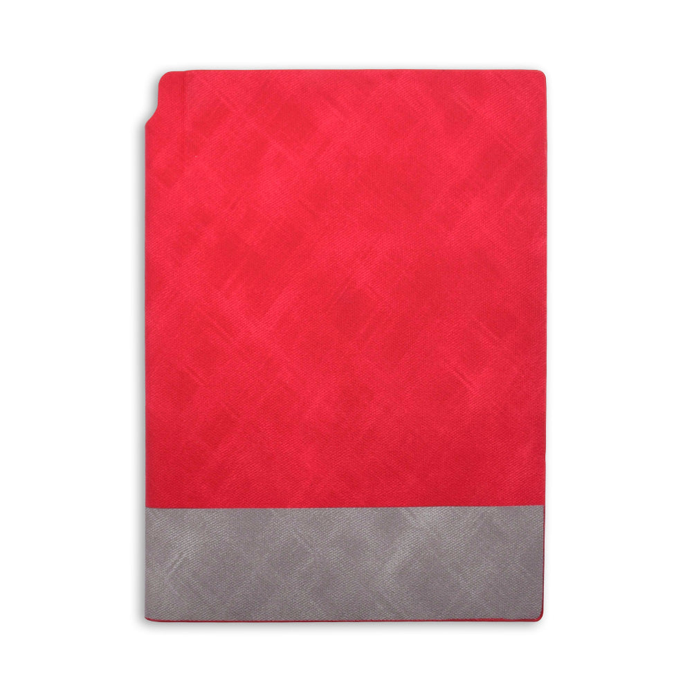 DOODLE Keith A5 Ruled Notebook - Red