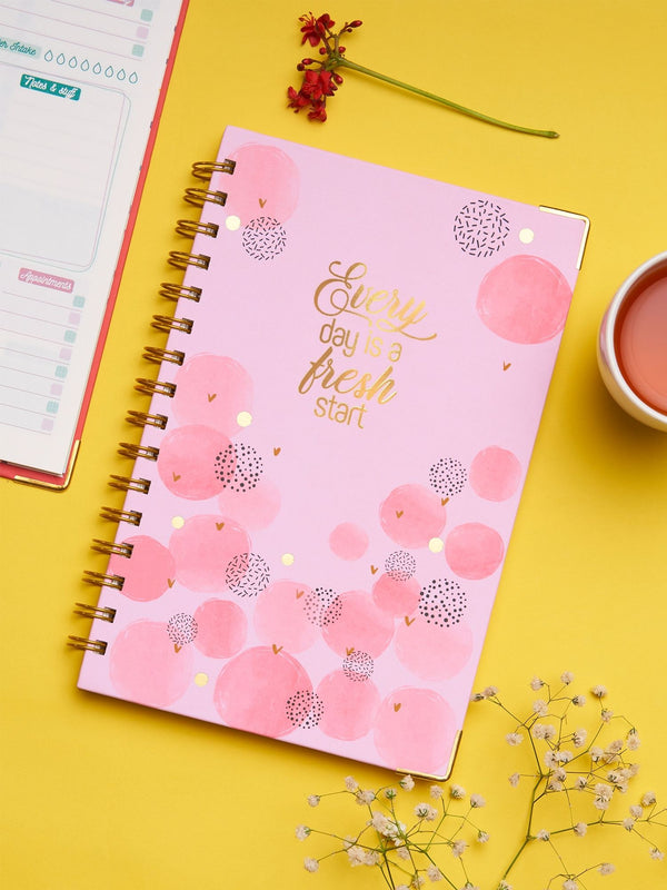 Doodle Fresh Start Hard Bound A5 Daily Planner