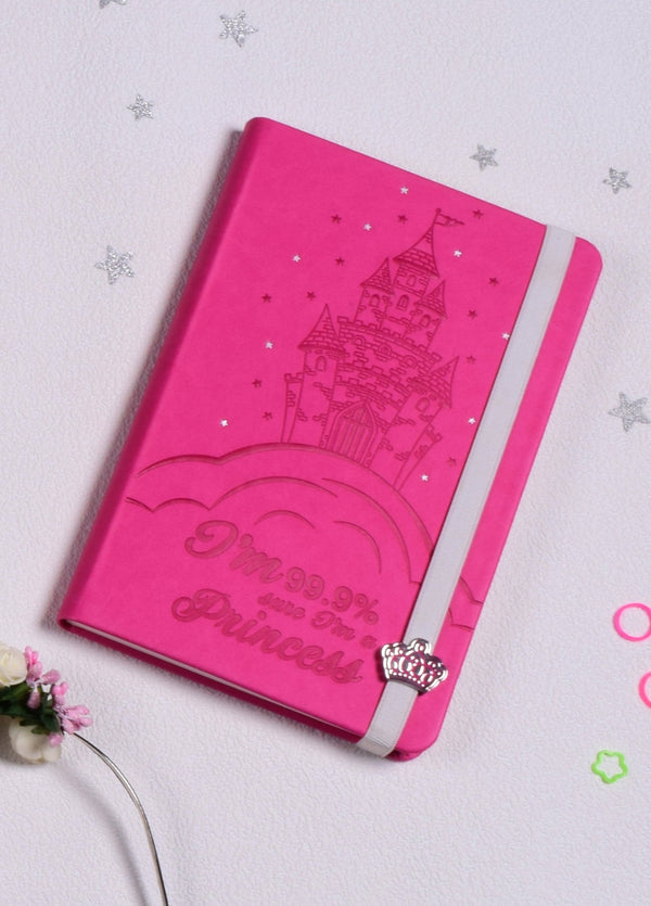 Doodle Princess Paradise Premium A5 Notebook/Diary with Metal Slider - DoodleCollection Store
