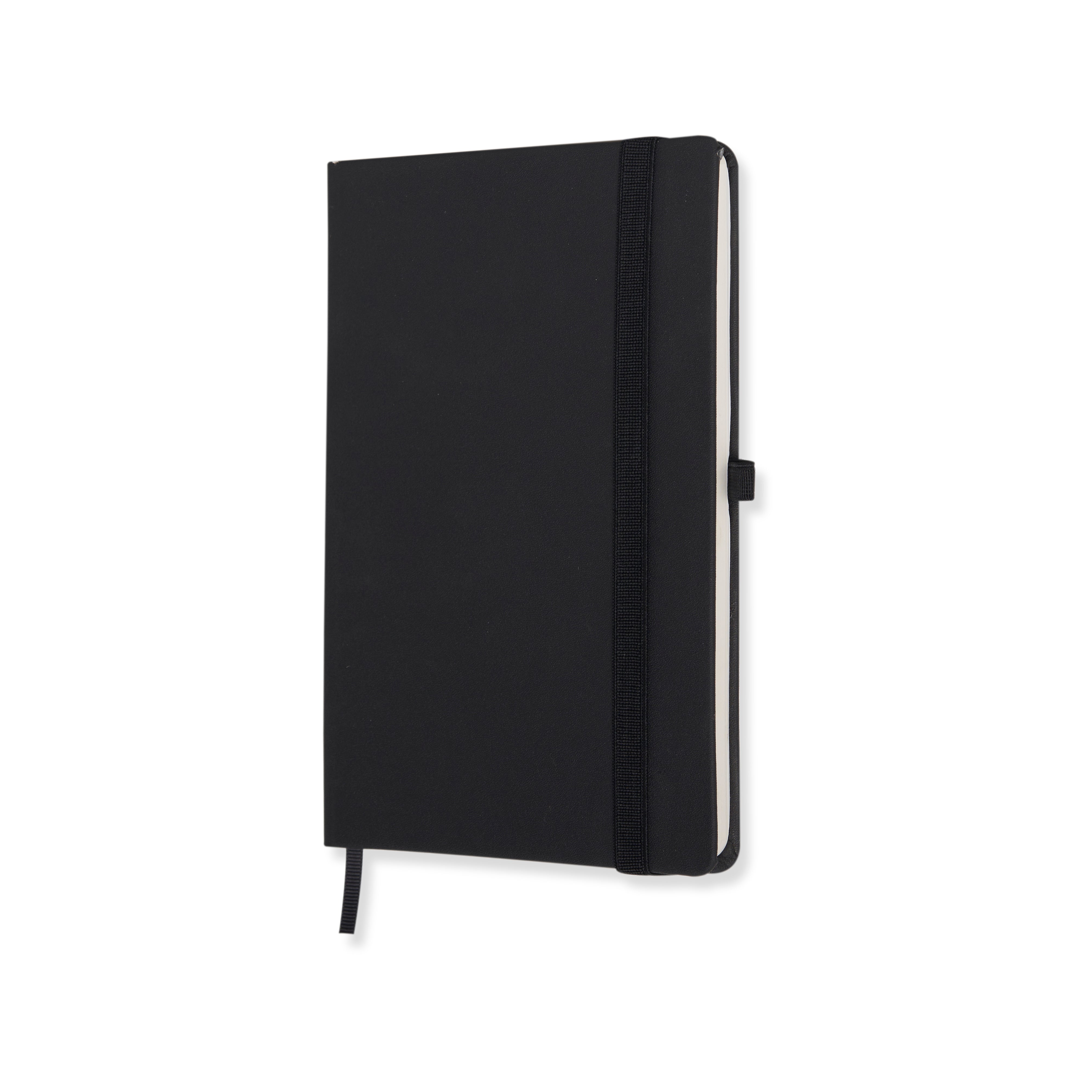 Doodle Apex Executive A5 PU Leather Hardbound Diary - Black